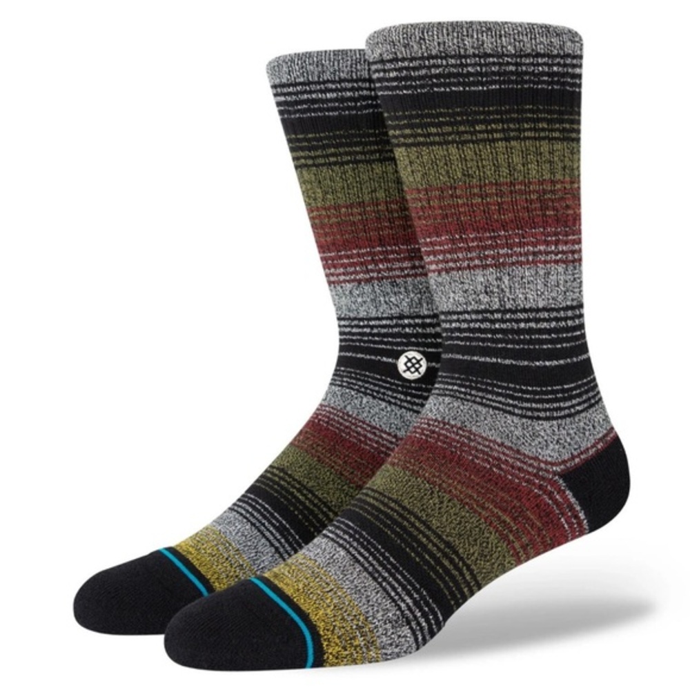 Stance Crew Cadent quick dry fresh durable new Sz M Mid Cushion